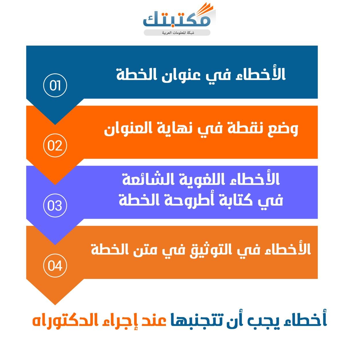 أخطاء يجب أن تتجنبها عند إجراء الدكتوراه